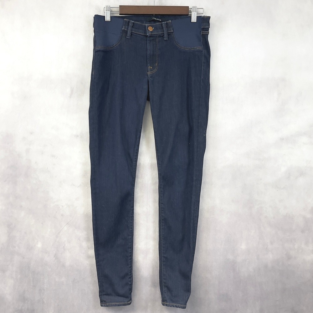 J Brand Mama J‎ Maternity Jeans Women 27 Skinny Stretch Minimal
